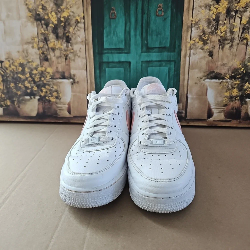Nike Air Force 1 '07 Next Nature White Pink DN1430-106 Women's Size 10